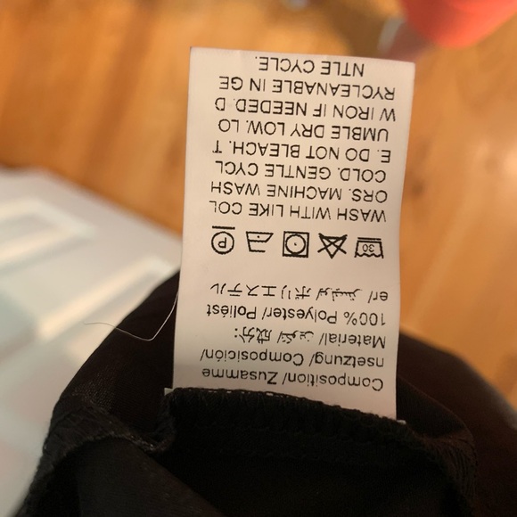 SHEIN Curve black polyester zip front dress/swim coverup. Size 2XL - Picture 8 of 9